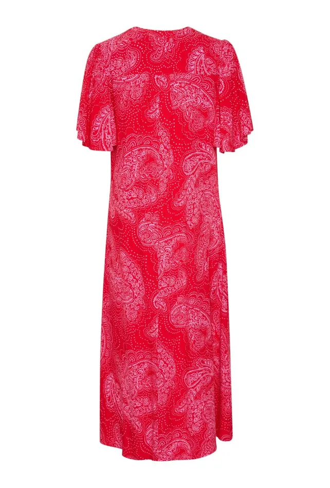 CULTURE Dresses CUpolly Dress Redpink Paisley 8211 Women