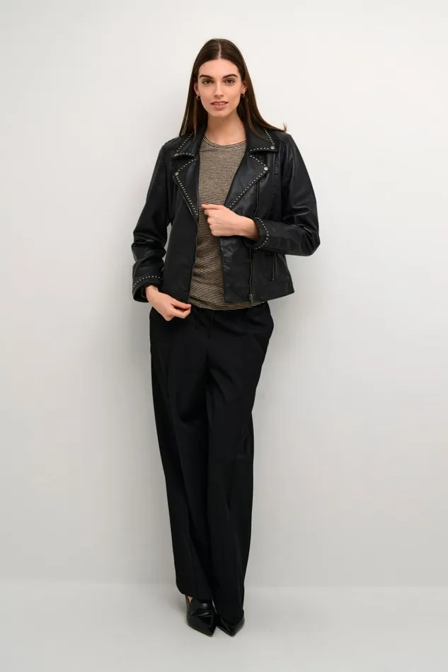 CULTURE Jackets and Coats CUcanja Leather Jacket 8211 Women