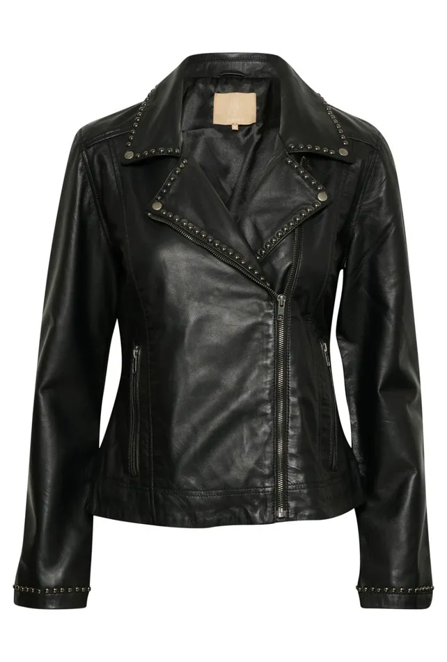 CULTURE Jackets and Coats CUcanja Leather Jacket 8211 Women