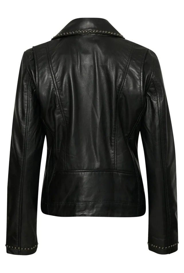 CULTURE Jackets and Coats CUcanja Leather Jacket 8211 Women