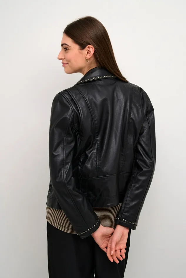 CULTURE Jackets and Coats CUcanja Leather Jacket 8211 Women