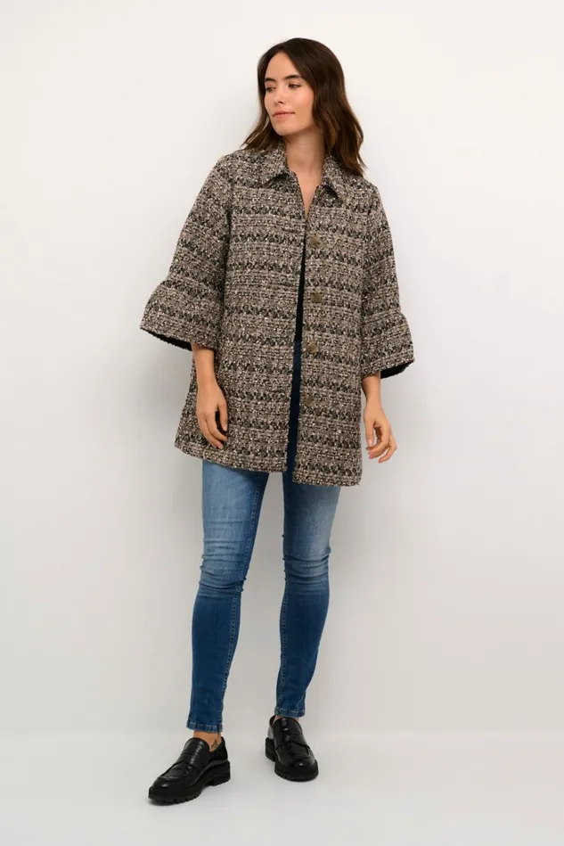 CULTURE Jackets and Coats CUgina Boucl Jacket 8211 Women