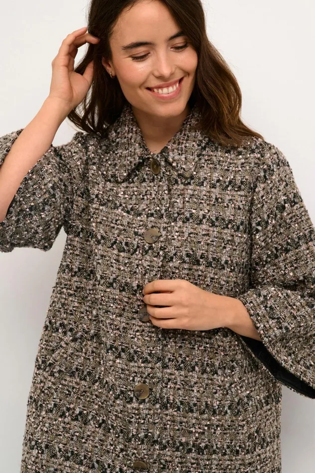 CULTURE Jackets and Coats CUgina Boucl Jacket 8211 Women