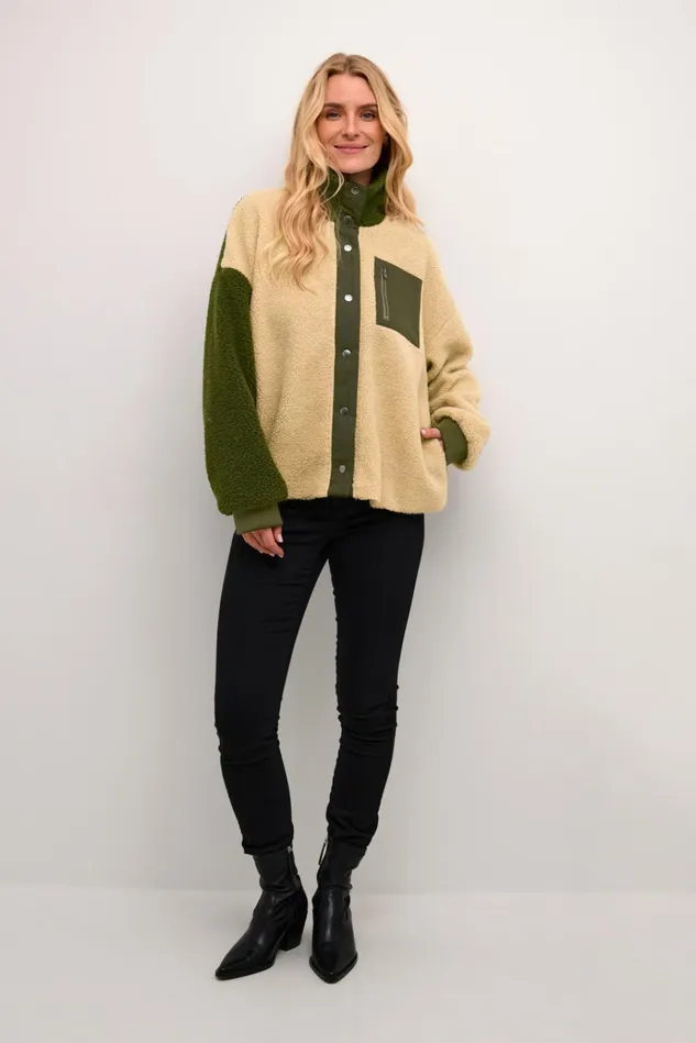 CULTURE Jackets and Coats CUtally Teddy Fleece Jacket 8211 Women