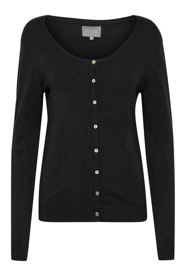 CULTURE Knitwear and Cardigans CUannemarie Cardigan Black 8211 Women