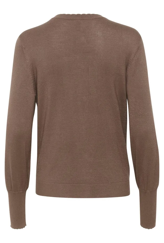 CULTURE Knitwear and Cardigans CUannemarie Cardigan Falcon Melange 8211 Women