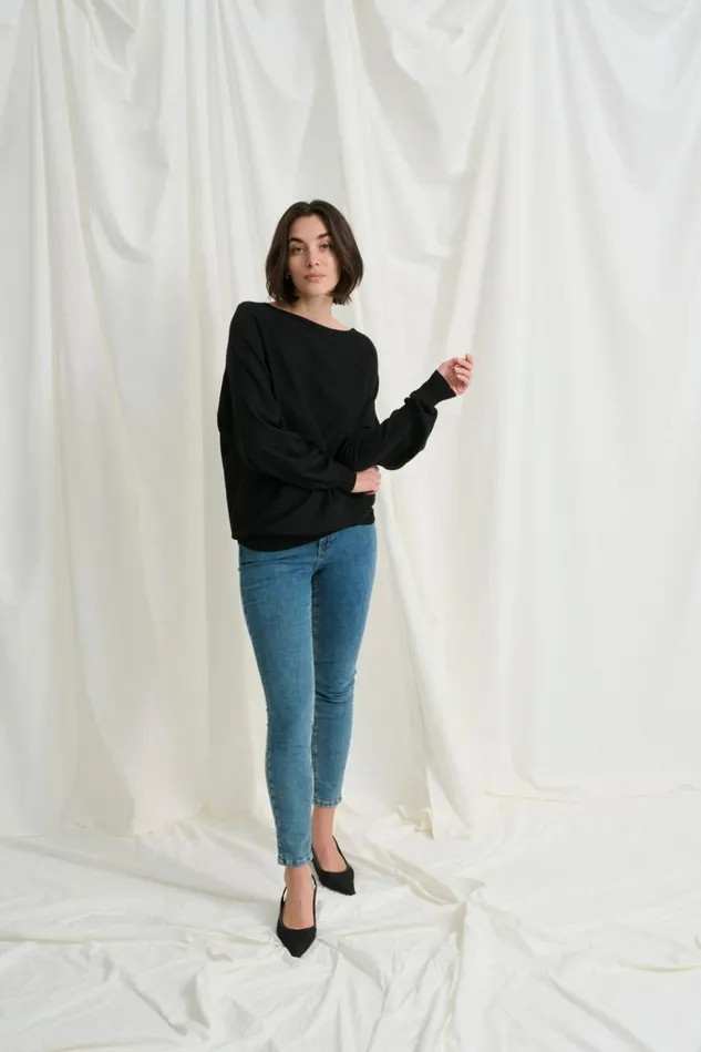 CULTURE Knitwear and Cardigans CUannemarie Pullover Black 8211 Women