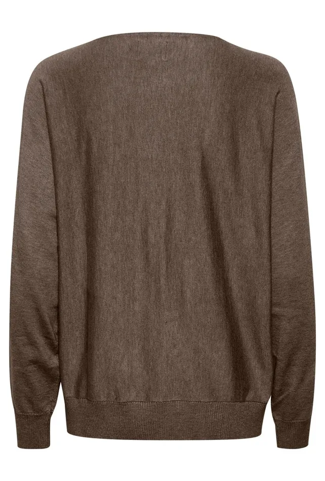 CULTURE Knitwear and Cardigans CUannemarie Pullover Demitasse Melange 8211 Women