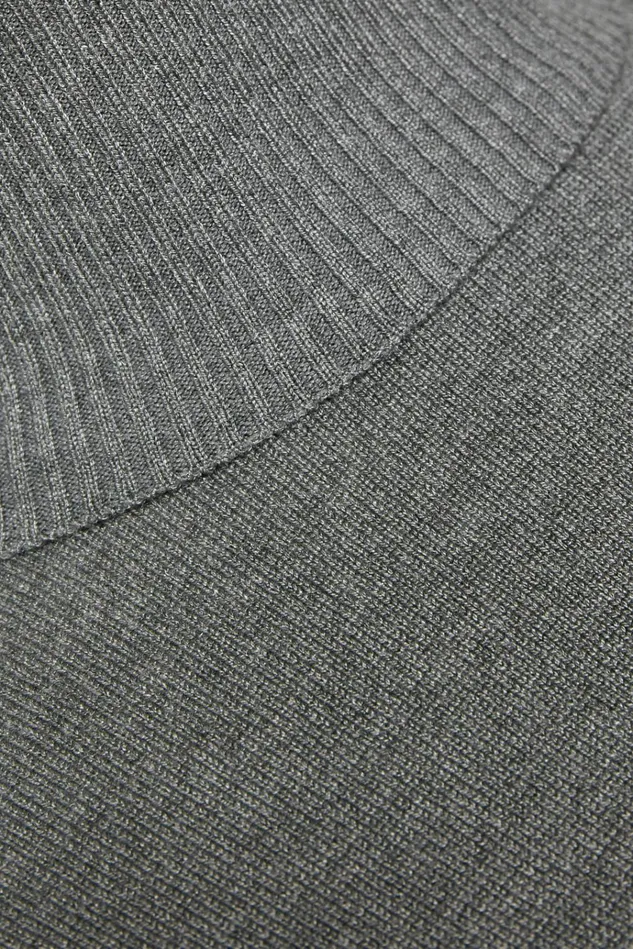 CULTURE Knitwear and Cardigans CUannemarie Pullover Mid Grey Melange 8211 Women