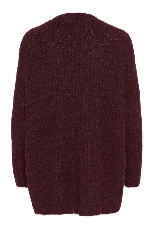 CULTURE Knitwear and Cardigans CUbrava Pullover Winetasting Melange 8211 Women