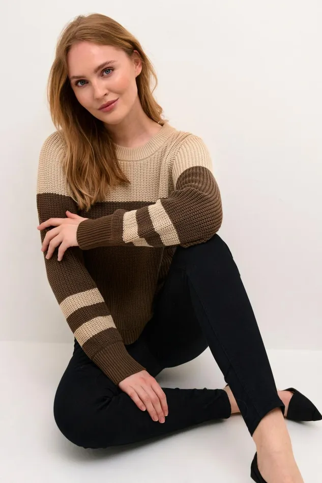 CULTURE Knitwear and Cardigans CUewy Pullover Nomad 8211 Women