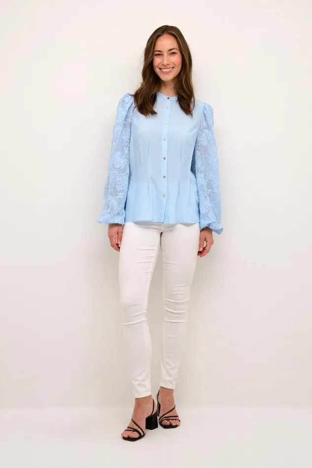 CULTURE Shirts CUasmine Shirt Cashmere Blue 8211 Women