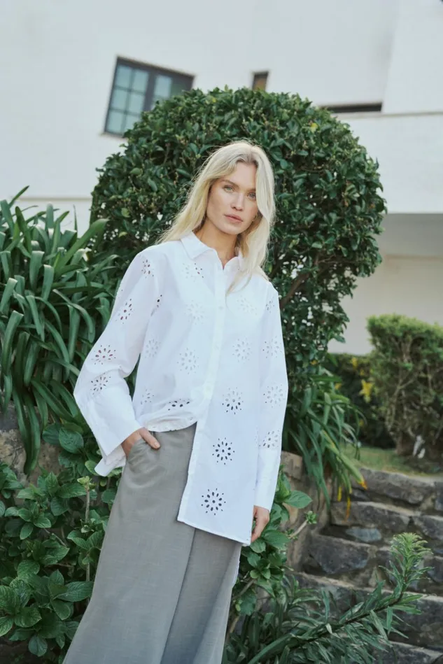 CULTURE Shirts CUcassie Shirt Spring Gardenia 8211 Women
