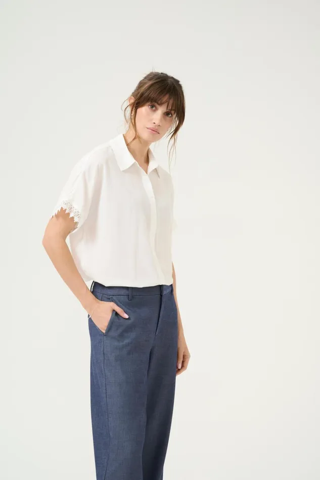 CULTURE Shirts CUcian Shirt Spring Gardenia 8211 Women