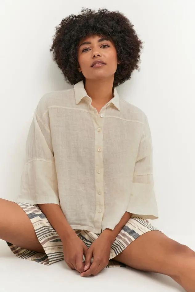 CULTURE Shirts CUvebina Shirt Oatmeal 8211 Women