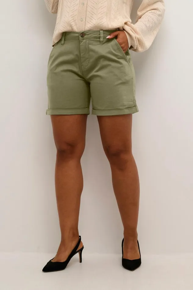 CULTURE Shorts CUbrita Shorts Burnt Olive 8211 Women