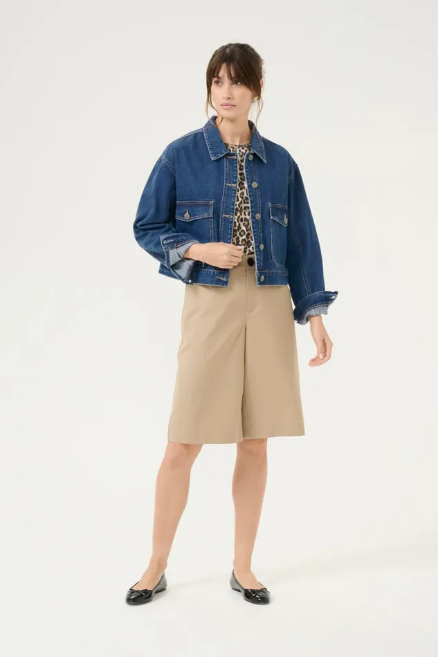 CULTURE Shorts CUdaina Trousers Dune 8211 Women