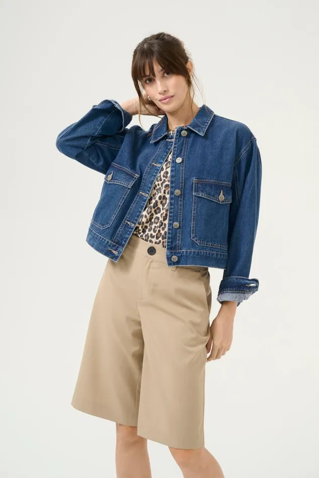 CULTURE Shorts CUdaina Trousers Dune 8211 Women