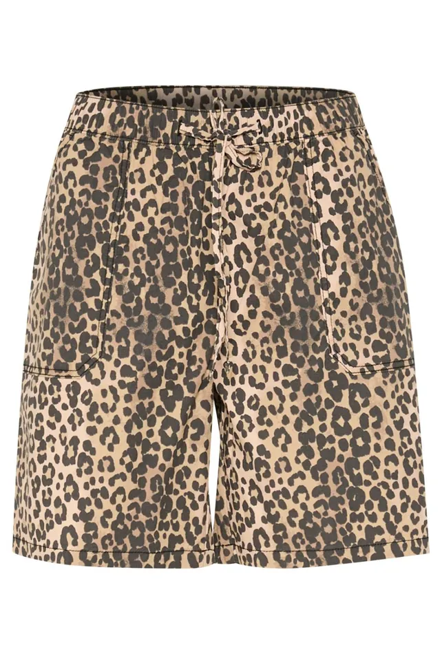 CULTURE Shorts CUhalina Shorts Leopard Wash 8211 Women