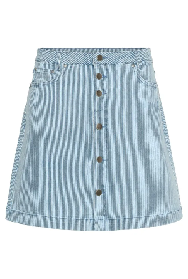 CULTURE Skirts CUmilky Skirt Bluewhite Stripe 8211 Women
