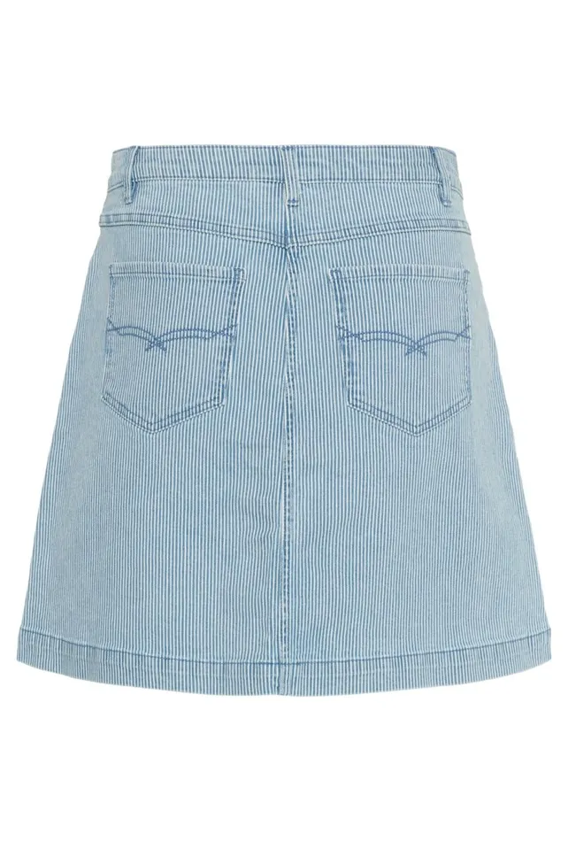 CULTURE Skirts CUmilky Skirt Bluewhite Stripe 8211 Women