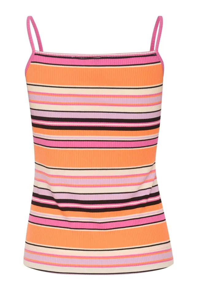 CULTURE Tops and TShirts CUakram Top Orange Stripe Mix 8211 Women