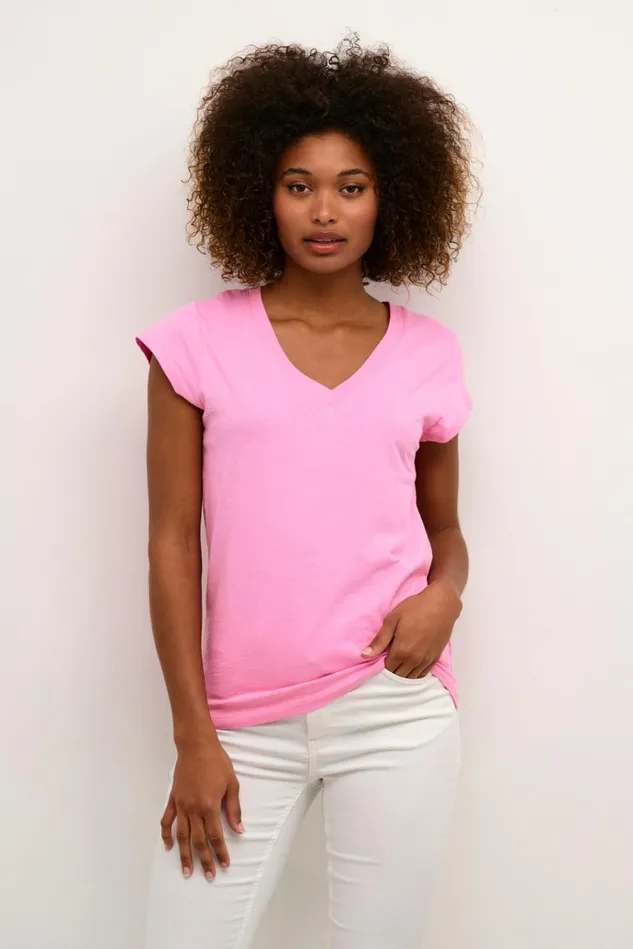 CULTURE Tops and TShirts CUbiana Tshirt Fuchsia Pink 8211 Women