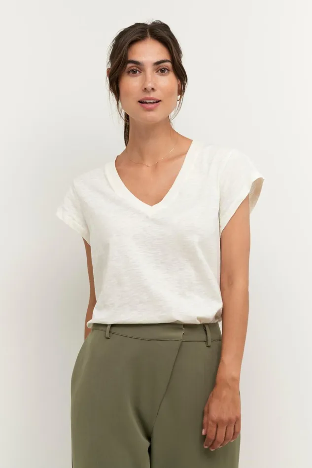 CULTURE Tops and TShirts CUbiana Tshirt Spring Gardenia 8211 Women