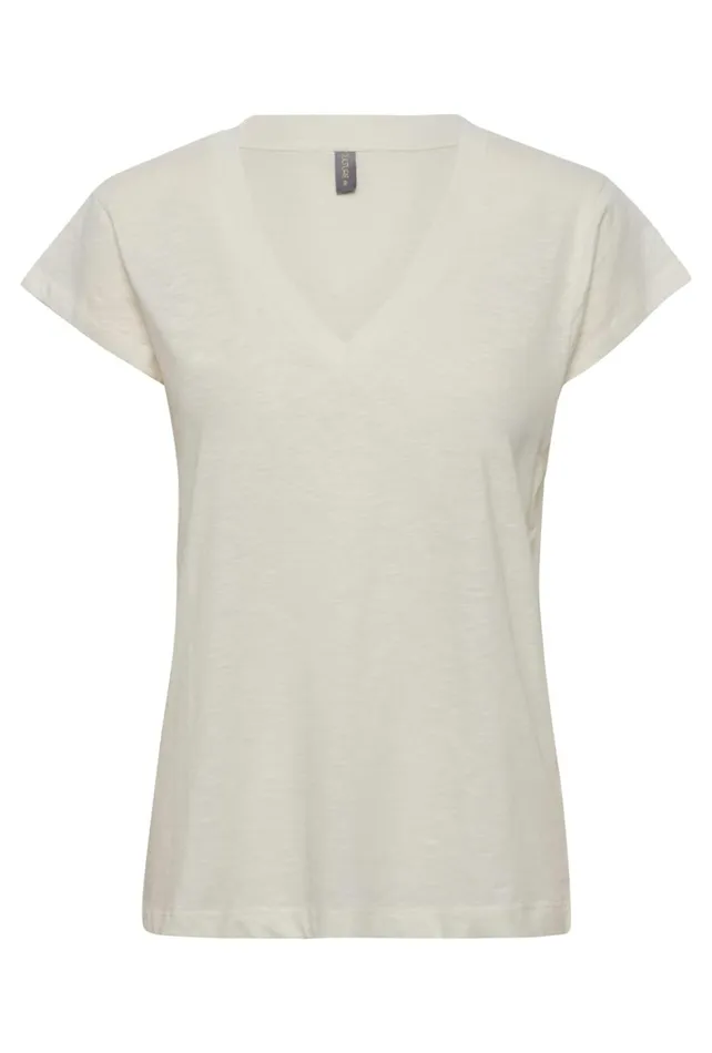 CULTURE Tops and TShirts CUbiana Tshirt Spring Gardenia 8211 Women