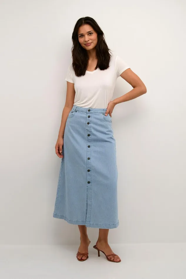 CULTURE Tops and TShirts CUbiana Tshirt Spring Gardenia 8211 Women