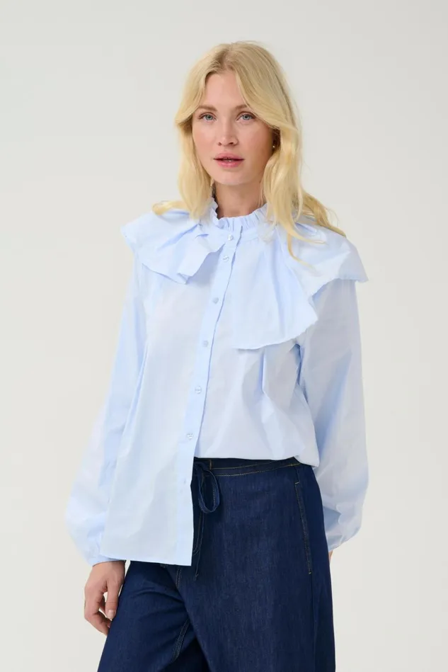 CULTURE Tops and TShirts CUcamilla Tshirt Spring Gardenia 8211 Women