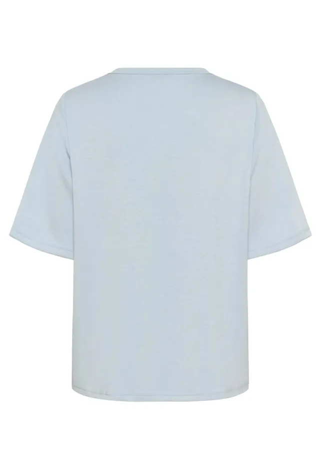 CULTURE Tops and TShirts CUhara Tshirt Cashmere Blue 8211 Women