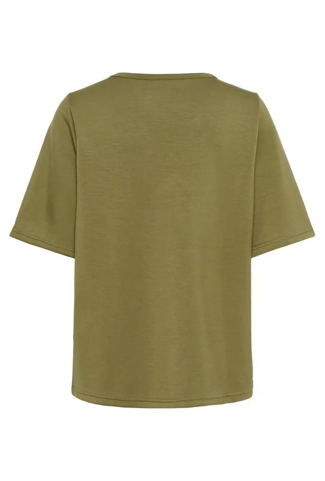 CULTURE Tops and TShirts CUhara Tshirt Dusky Green 8211 Women