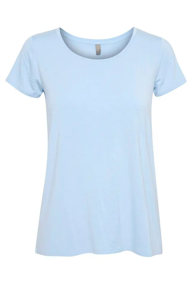 CULTURE Tops and TShirts CUpoppy Tshirt Cashmere Blue 8211 Women