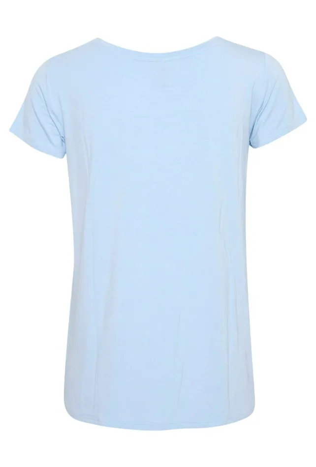 CULTURE Tops and TShirts CUpoppy Tshirt Cashmere Blue 8211 Women