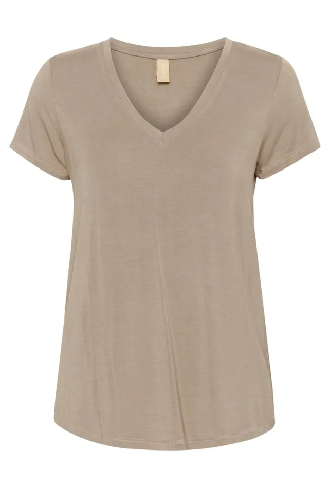 CULTURE Tops and TShirts CUpoppy Tshirt Timber Wolf 8211 Women