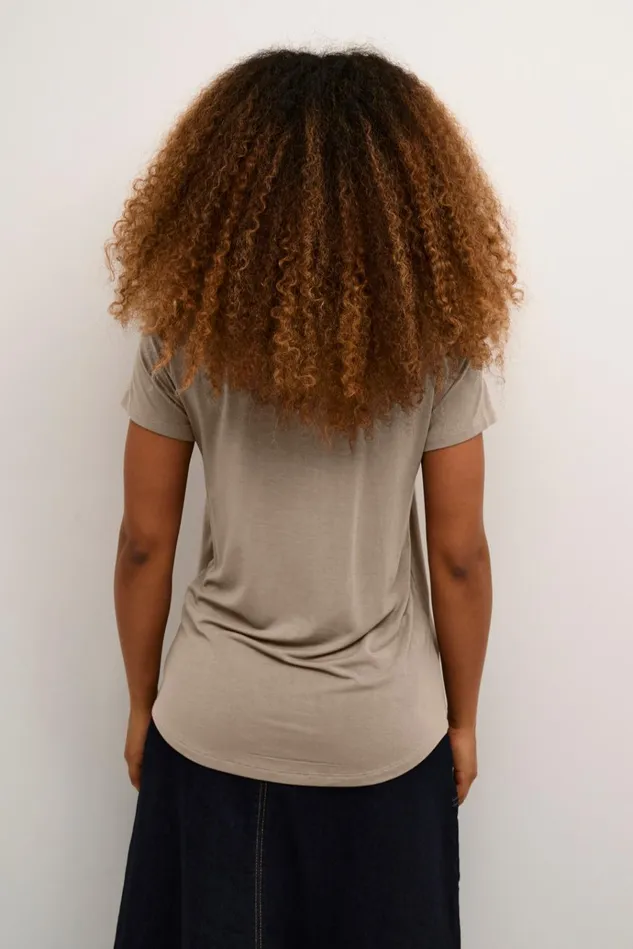 CULTURE Tops and TShirts CUpoppy Tshirt Timber Wolf 8211 Women