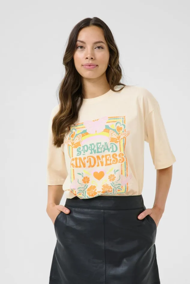 CULTURE Tops and TShirts CUreem Tshirt Whitecap 8211 Women
