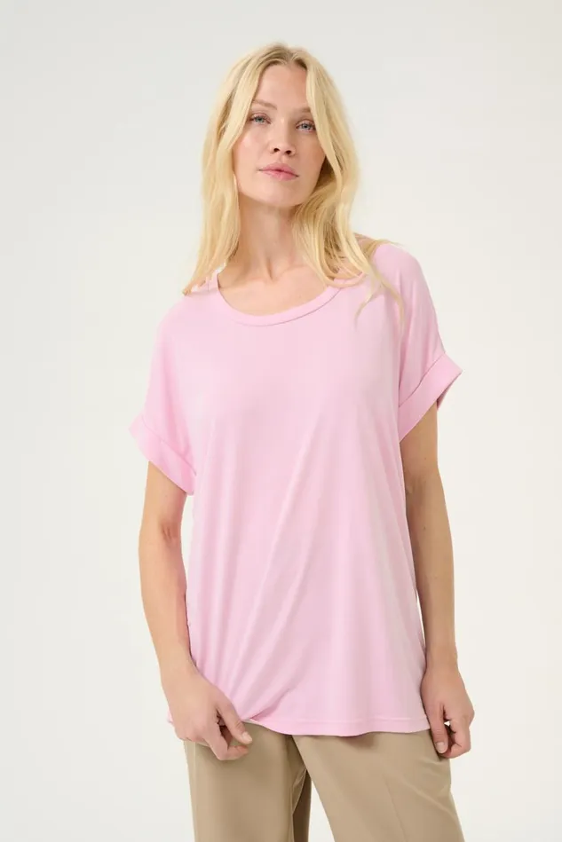 CULTURE Tops and TShirts Kajsa Tshirt Lilac Sachet 8211 Women