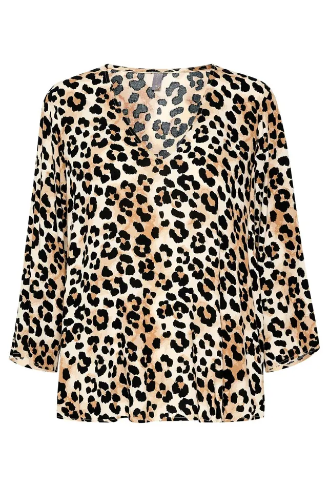 CULTURE Trending Leopard CUatlas Leopard Blouse 8211 Women