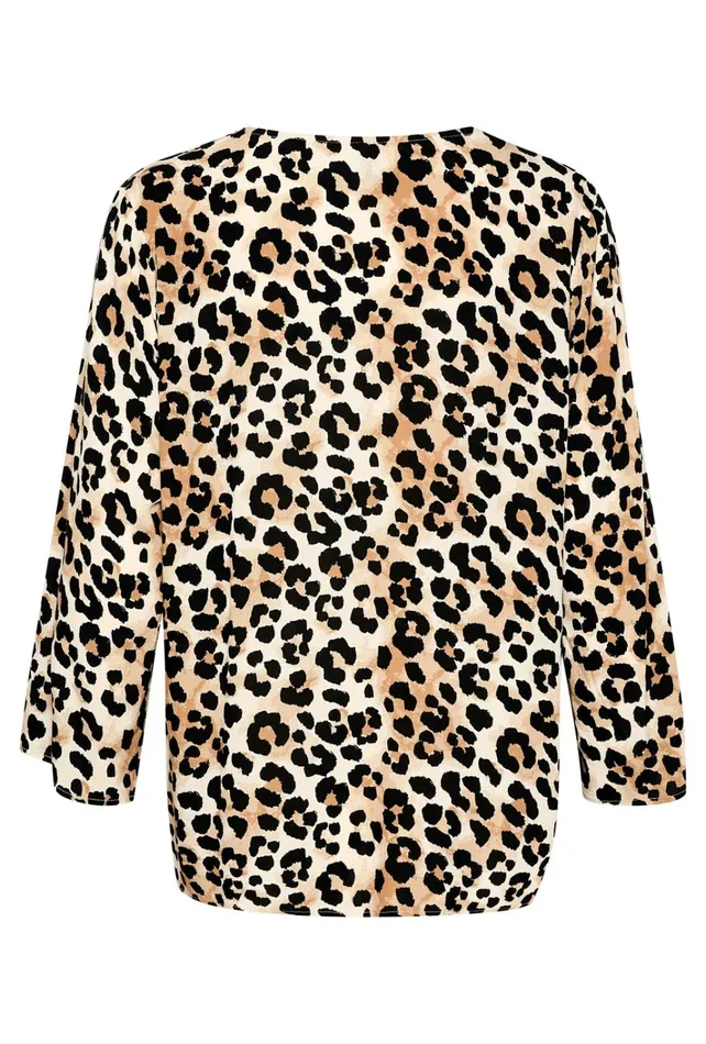 CULTURE Trending Leopard CUatlas Leopard Blouse 8211 Women