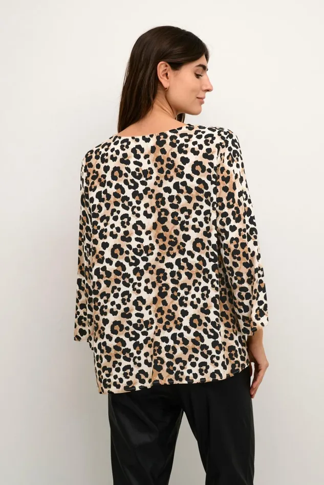 CULTURE Trending Leopard CUatlas Leopard Blouse 8211 Women