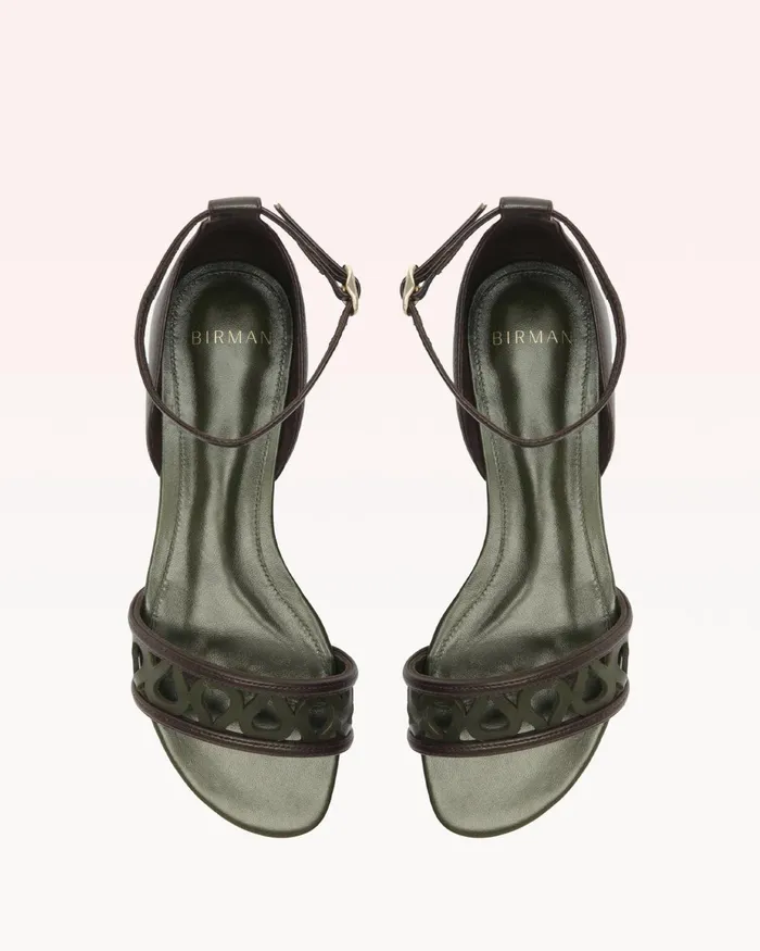 Dakota Sandal Botanic Green Women Alexandre Birman Sandals