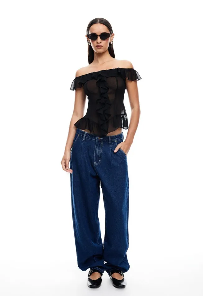 Denim Women Lioness Fashion ON MY WAY DENIM JEAN Blue Denim Denim Women Lioness Fashion ON MY WAY DENIM JEAN Blue Denim