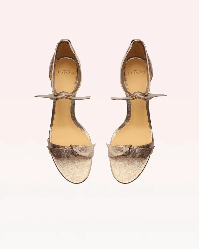 Designer Sandals For 8211 Alexandre Birman Clarita Block 60 Luna 8211 Gold Sandals Luna Women Alexandre Birman Sandals