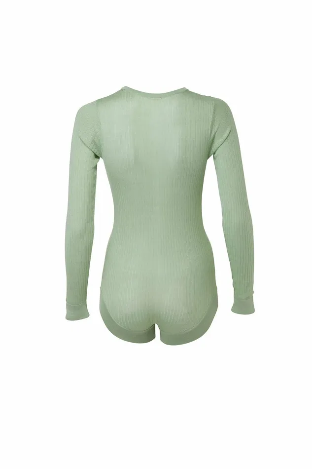 DODO BAR OR Bodysuits Tommy S Knit Bodysuit Pale Green 8211 Women