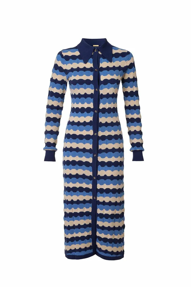 DODO BAR OR Dresses Damien Dress Blue Combo 8211 Women