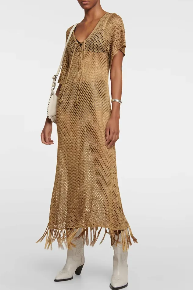 DODO BAR OR Dresses INNA DRESS Dark Gold 8211 Women DODO BAR OR Dresses INNA DRESS Dark Gold 8211 Women