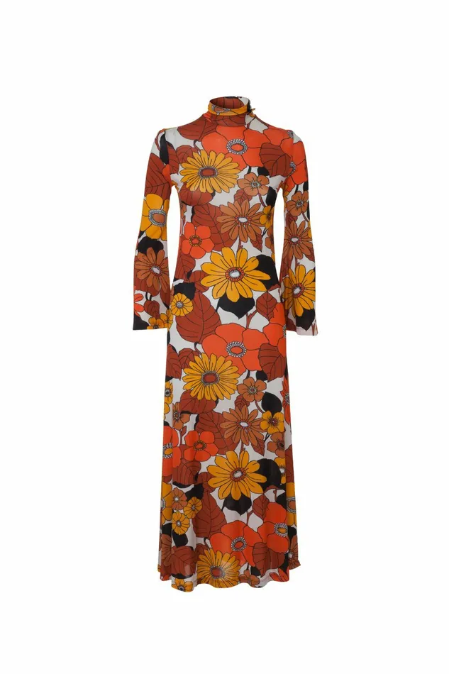 DODO BAR OR Dresses Lena Dress F4 Orange Brown 8211 Women