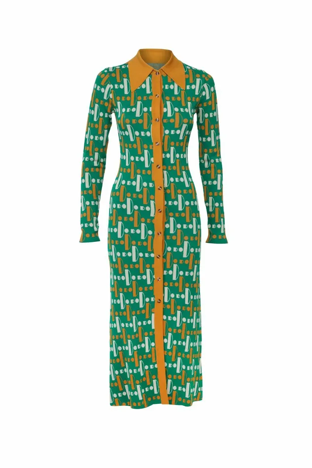 DODO BAR OR Dresses Luna Dress Green Combo 8211 Women